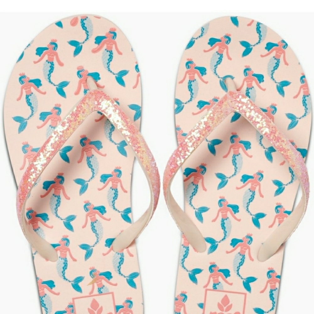 Reefs Kid's Stargazer Mermaid Flip Flops